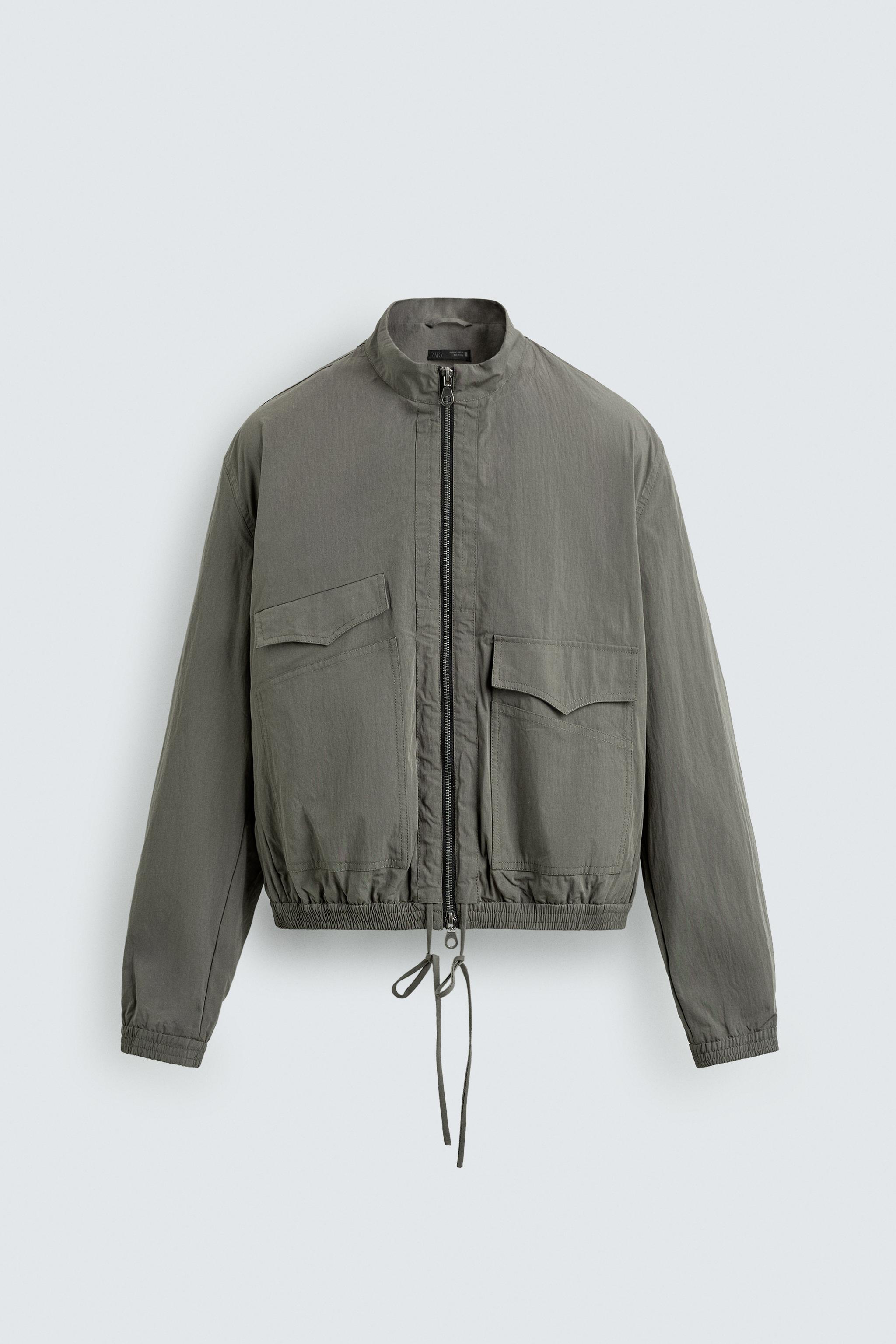 CROPPED FIT TECHNICAL JACKET